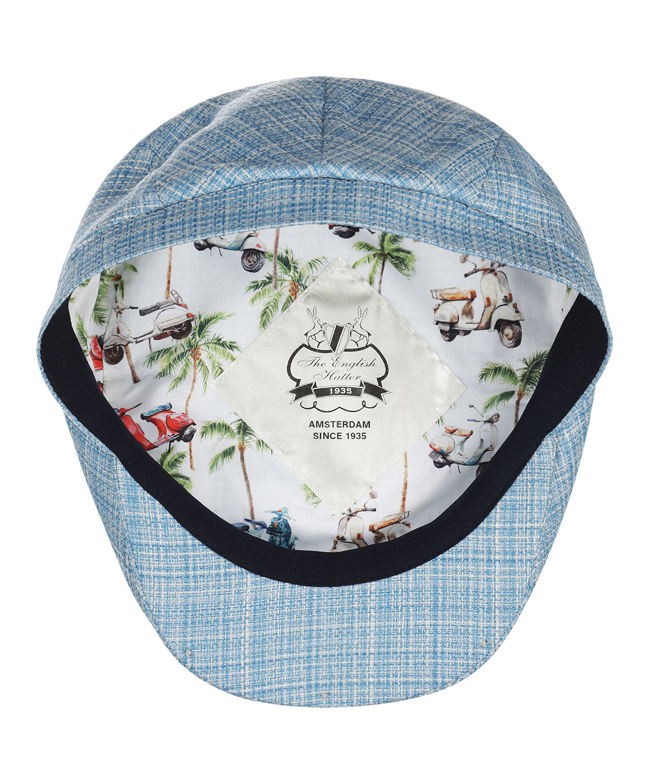 Classic Cap 53% Silk 47% Wool | Blue