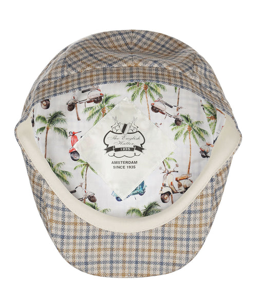 Klassieke Cap 53% Zijde 47% Wol | Bruin