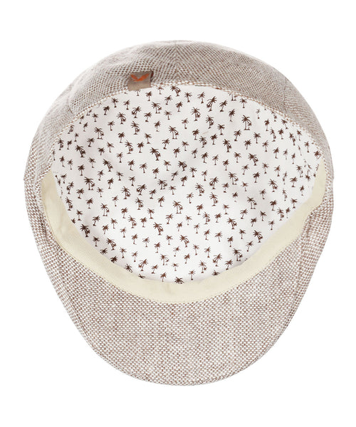 Klassieke Cap 100% Linnen | Bruin