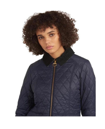 Barbour Haydock Quilt Dames | Navy Blauw