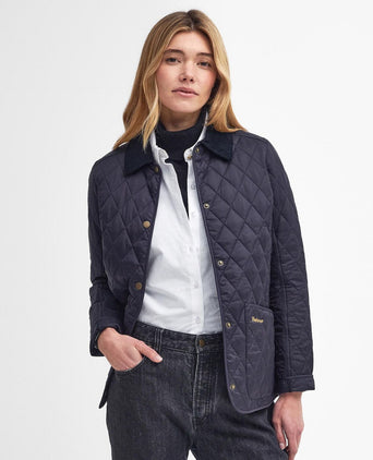 Barbour Annandale Quilted Jacket | Navy Blauw