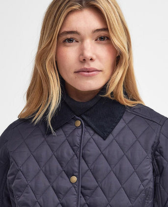 Barbour Annandale Quilted Jacket | Navy Blauw