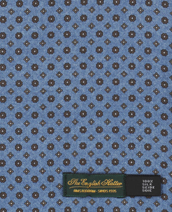 Sjaal 100% Zijde | Blauw