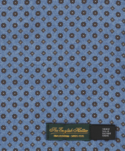 Sjaal 100% Zijde | Blauw