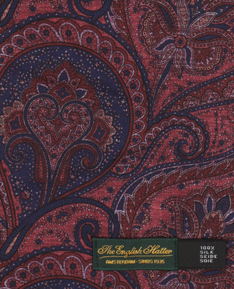 Sjaal 100% Zijde | Rood