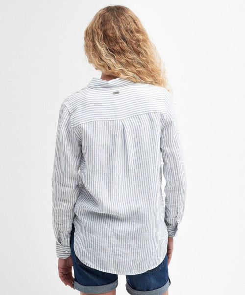 Barbour Shirt Dames | Blauw