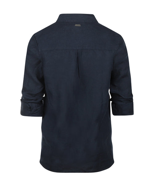 Barbour Shirt Dames | Navy Blauw