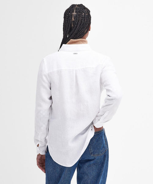 Barbour Shirt Dames | Wit