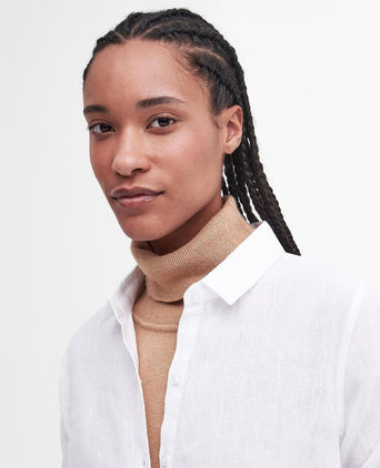 Barbour Shirt Dames | Wit