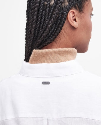 Barbour Shirt Dames | Wit