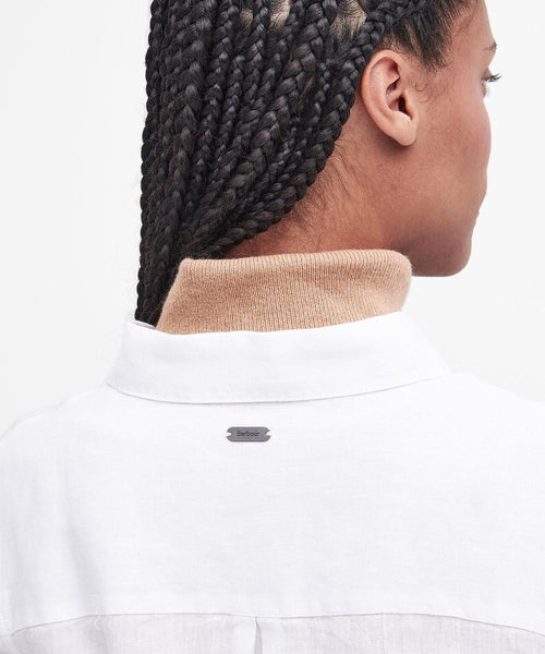 Barbour Shirt Dames | Wit