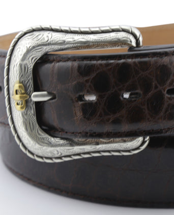 Stetson Riem Embossed Leather | Bruin