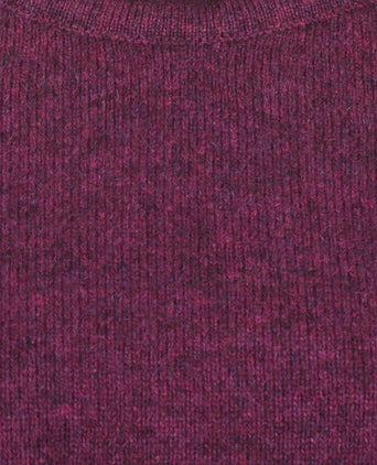 Noble Wilde Ronde Hals Dames | Paars