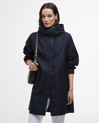 Barbour Chesney Waterproof Jacket Dames | Navy Blauw