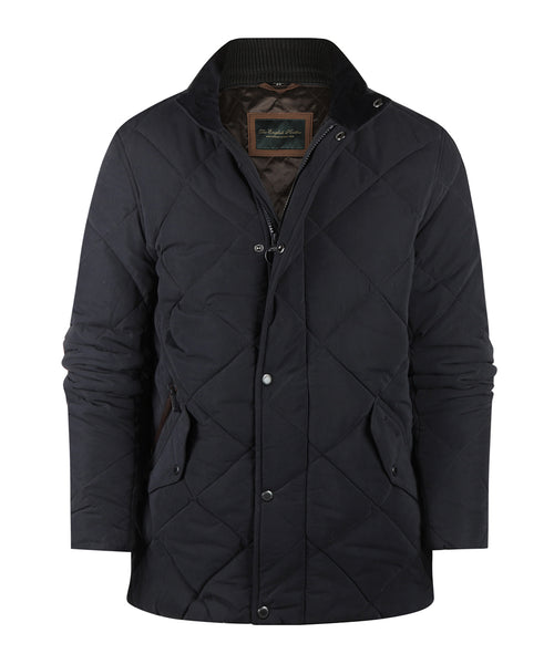 Barbour Winter Chelsea Quilted Jacket | Navy Blauw