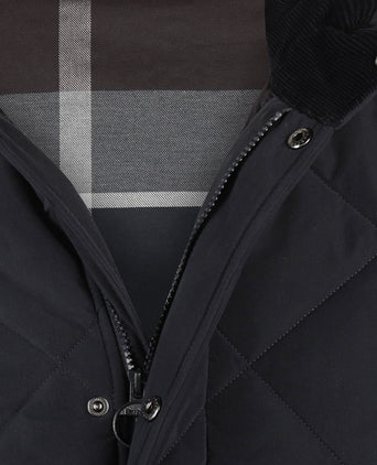 Barbour Winter Chelsea Quilted Jacket | Navy Blauw