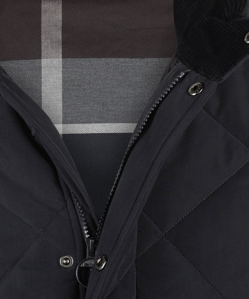 Barbour Winter Chelsea Quilted Jacket | Navy Blauw