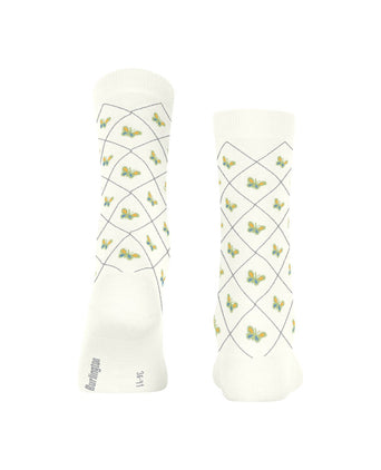 Burlington Sok Butterflies | Wit