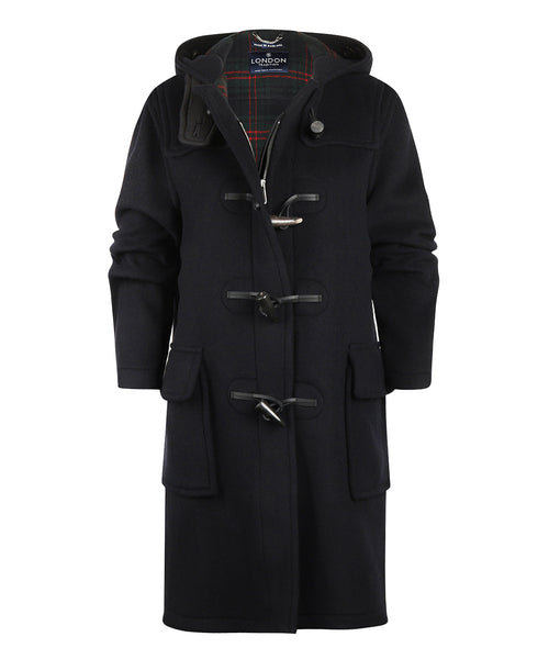 Monty Coat Emily Dames | Navy Blauw