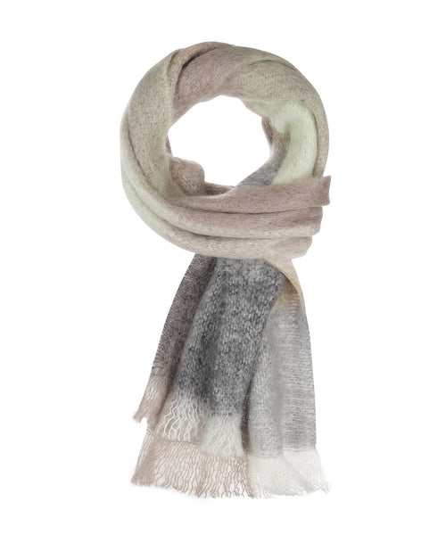 Sjaal Mohair 28X210 CM | Bruin