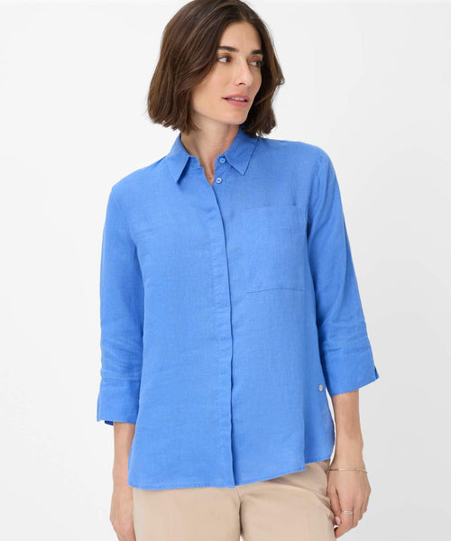 Brax Dames Blouse Vicki | Blauw