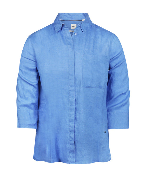 Brax Dames Blouse Vicki | Blauw