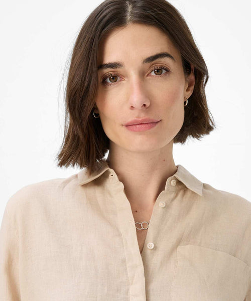 Brax Dames Blouse Vicki | Bruin