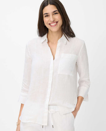 Brax Dames Blouse Vicki | Wit