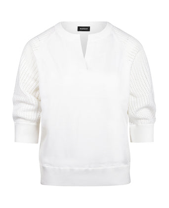 Repeat Dames V-Hals | Wit