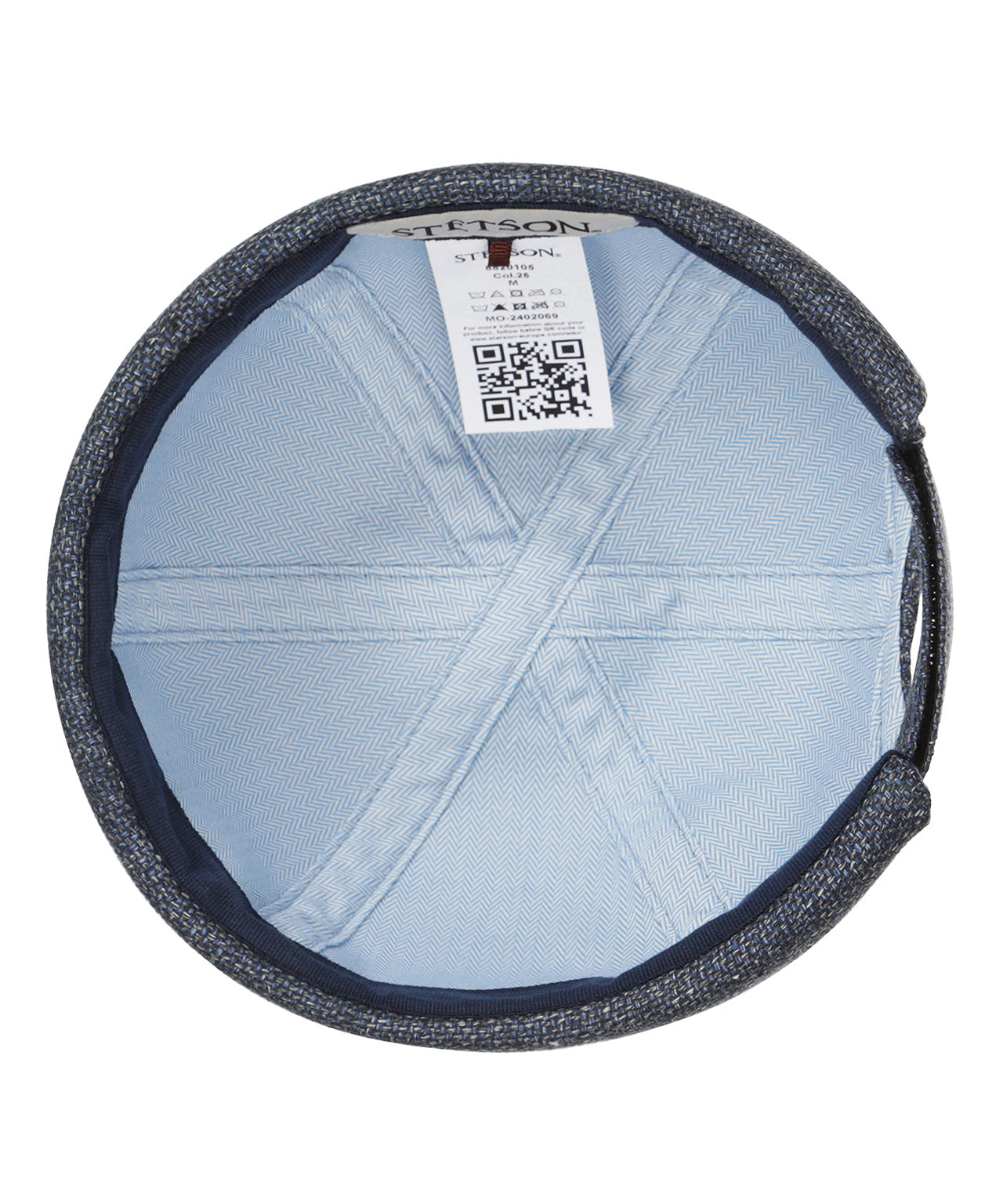 Stetson Docker Schurwolle/Leinen | Blau