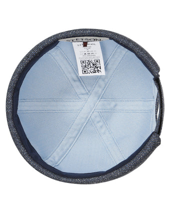 Stetson Docker Virgin Wool/Linen | Blauw