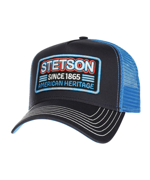 Stetson Trucker Cap Glow in the Dark | Navy Blauw