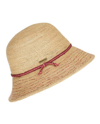 Crochet Raffia Dameshoed | Naturel