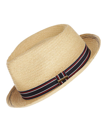 Brandsfield Player Raffia Hoed | Naturel