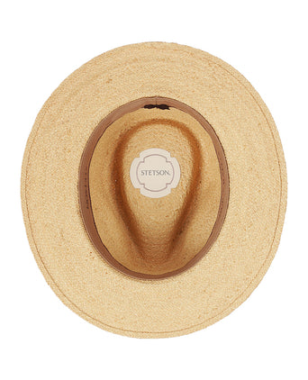 Yescott Traveller Raffia Hoed | Naturel