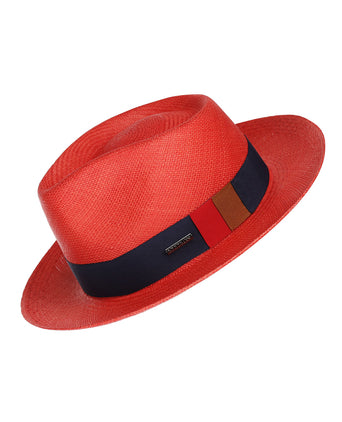 Robarro Fedora Panamahoed | Rood