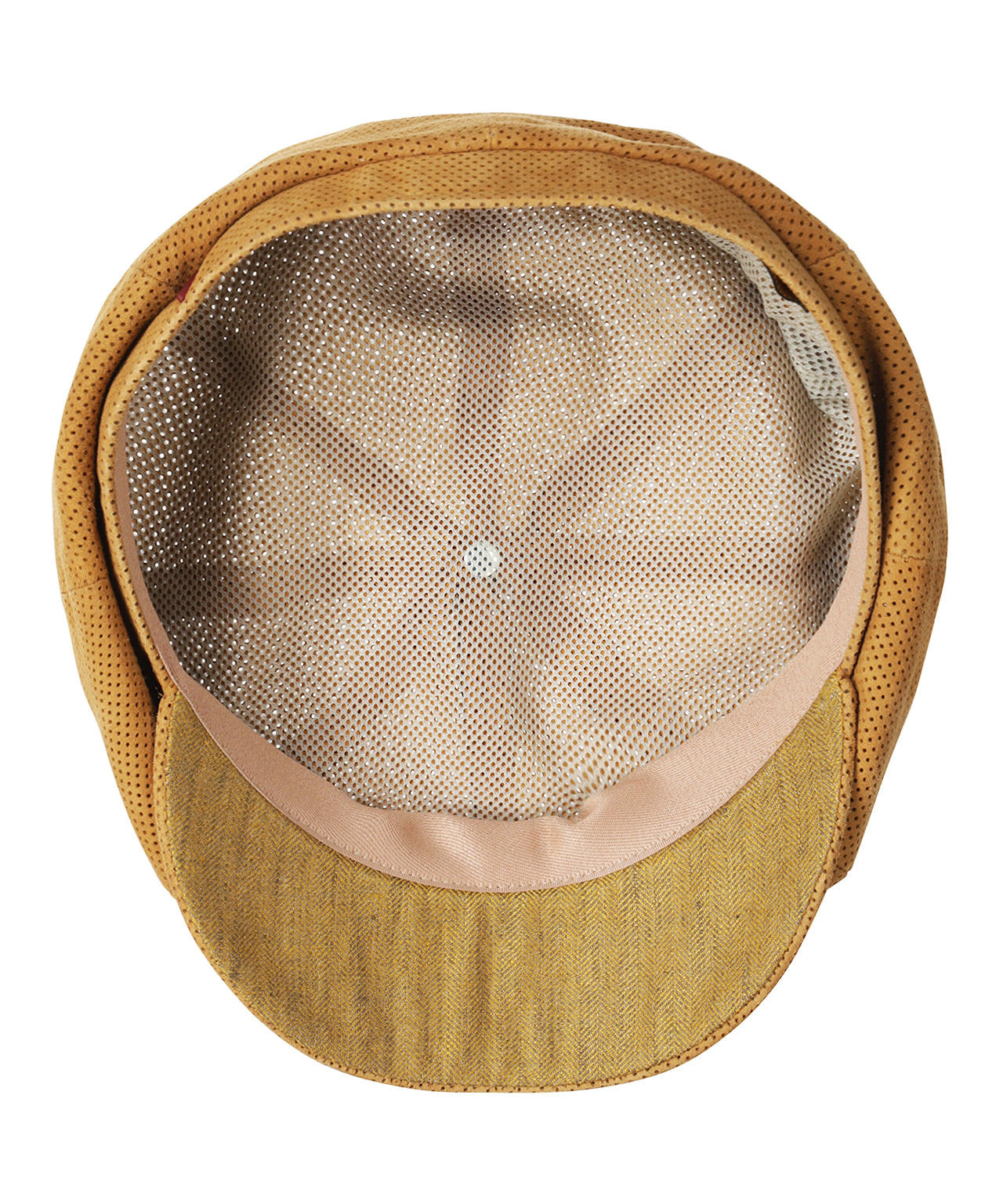Ballon Cap Leer | Bruin