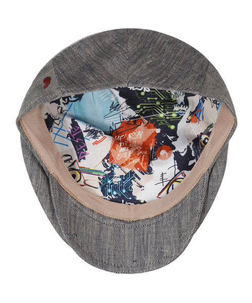 Cap Klassiek Linnen | Grijs