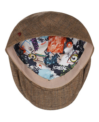 Cap Klassiek Linnen | Bruin