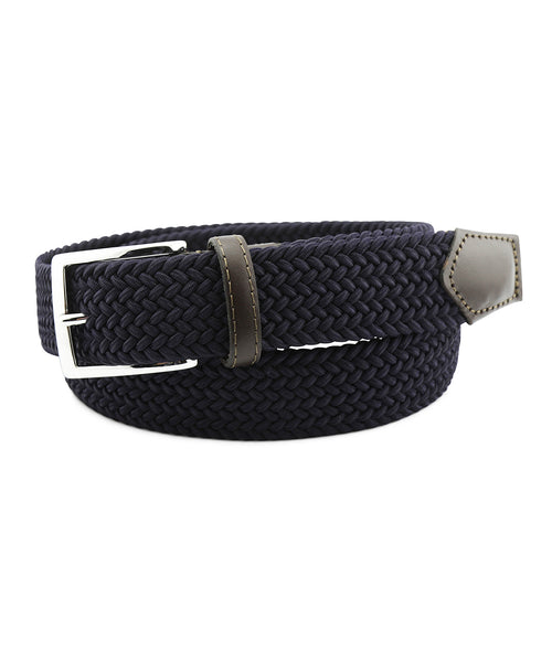 Gevlochten Riem | Navy Blauw