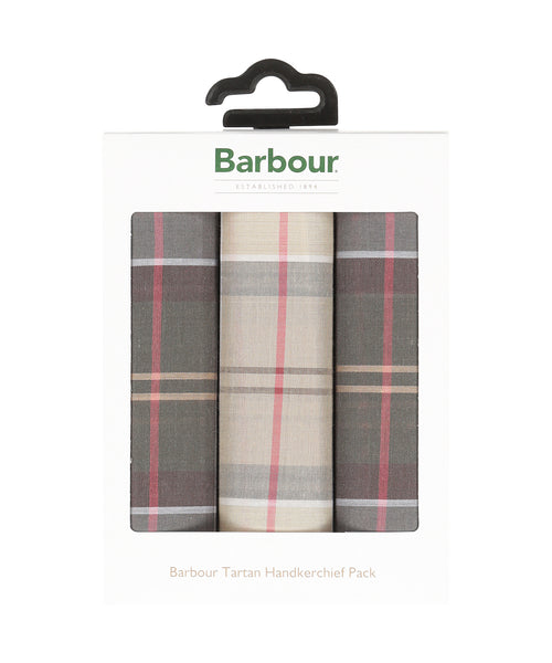 Barbour Zakdoeken 3 box | Zakdoek Ruit