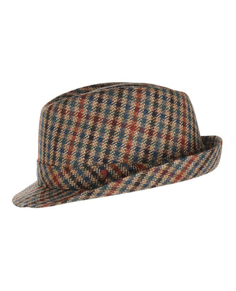 Trilby Hoed Ruit | Bruin