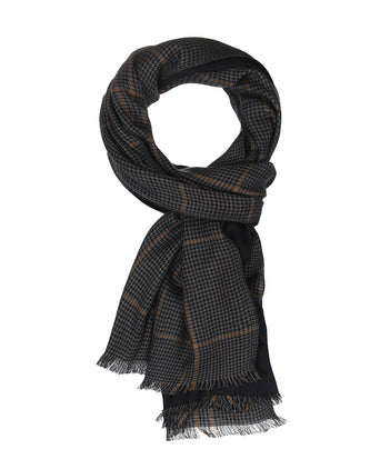 Sjaal 100% Viscose 50X180 cm | Blauw