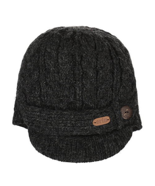 Muts Aran Cable Dames | Antraciet Grijs