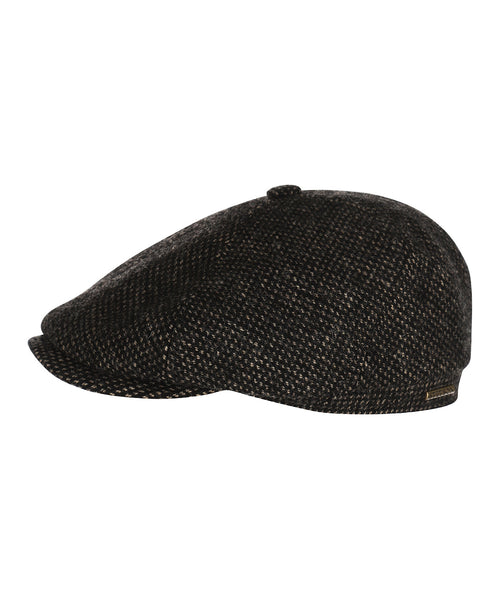 Stetson 6-Panel Ballon Cap Wol | Zwart