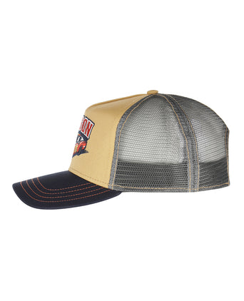 Stetson Trucker Cap Indy | Blauw Beige