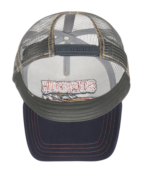 Stetson Trucker Cap Indy | Blauw Beige