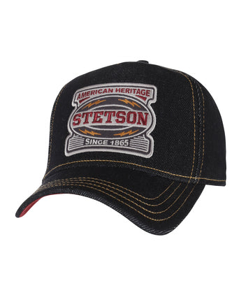 Stetson Trucker Cap Lightning | Denim Blauw
