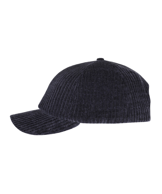 Baseball Corduroy Jersey | Blauw