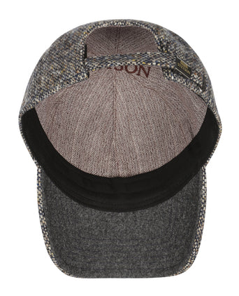 Stetson Baseball Cap Donegal Tweed | Blauw